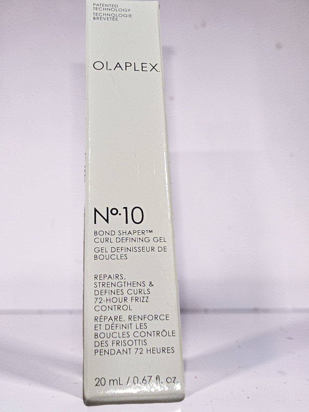 OLAPLEX No. 10 Bond Shaper Curl Defining Gel Travel Size 20ml NEW